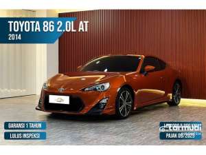 Jual bekas 2014 Toyota 86 2.0 Coupe Odo 8 Rbuan DP RENDAH,lokasi di Banten