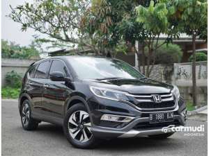 Jual bekas 2015 Honda CR-V 2.4 Prestige SUV AT HITAM,lokasi di DKI Jakarta