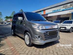 Jual bekas 2015 Suzuki Karimun Wagon R 1.0 GS Hatchback SUZUKI KARIMUN WAGOON GS AT MATIC 2015 ABU-ABU KM 89RB,lokasi di Banten