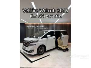 Jual bekas 2015 Toyota Vellfire 2.5 X MPV,lokasi di DKI Jakarta