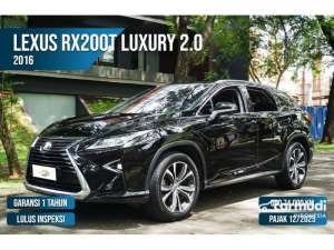 Jual bekas 2016 Lexus RX 200t 2.0 Luxury SUV BISA NEGO TERMURAH DP MINIM,lokasi di Banten