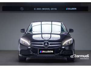 Jual bekas 2016 Mercedes-Benz C200 2.0 Avantgarde Sedan AT Hitam Dp 1,9 Jt No Pol Ganjil,lokasi di Banten