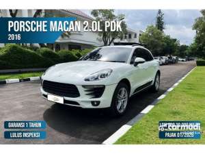 Jual bekas 2016 Porsche Macan 2.0 SUV Odo 30 Rbuan Pajak Panjang DP RENDAH HOT ITEM,lokasi di Banten