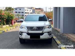 Jual bekas 2016 Toyota Fortuner 2.4 VRZ 4X2 SUV putih km 34 ribuan pajak panjang,lokasi di DKI Jakarta
