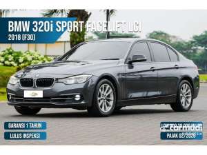 Jual bekas 2017 BMW 320i 2.0 Sport Sedan F30 Odo 28 Rbuan DP RENDAH,lokasi di Banten