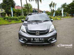 Jual bekas 2017 Honda Brio 1.2 Satya E Hatchback LIKE NEW , LOW KM 40RB GAESS ASLII,lokasi di DKI Jakarta