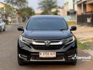 Jual bekas 2017 Honda CR-V 1.5 Turbo Prestige SUV AT HITAM - LOW KM,lokasi di DKI Jakarta