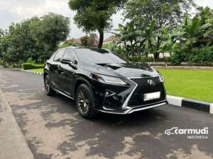 Jual bekas 2017 Lexus RX 200t 2.0 F Sport SUV Odo 67 Rbuan DP RENDAH,lokasi di Banten