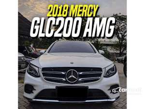 Jual bekas 2018 Mercedes-Benz GLC200 2.0 AMG SUV White on Black Mercy GLC 200 Putih,lokasi di DKI Jakarta