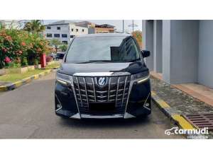 Jual bekas 2018 Toyota Alphard 2.5 G MPV hitam sunroof,lokasi di DKI Jakarta