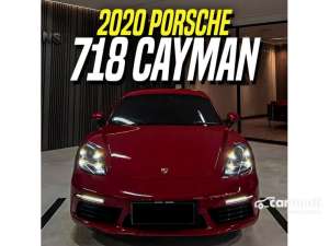 Jual bekas 2020 Porsche 718 2.0 Cayman Coupe Red on Black Merah,lokasi di DKI Jakarta