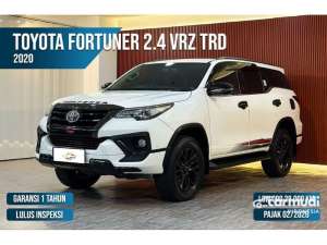 Jual bekas 2020 Toyota Fortuner 2.4 VRZ 4X2 SUV Odo 28 Rbuan DP RENDAH,lokasi di Banten