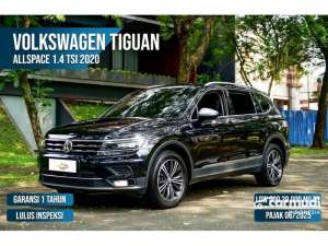 Jual bekas 2020 Volkswagen Tiguan 1.4 TSI Allspace SUV Odo 38 Rbuan DP RENDAH,lokasi di Banten