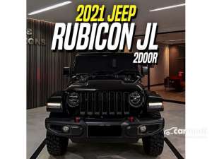 Jual bekas 2021 Jeep Wrangler 2.0 Rubicon SUV 2 Door JL Black Hitam 2Door,lokasi di DKI Jakarta