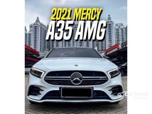 Jual bekas 2021 Mercedes-Benz AMG A35 2.0 4MATIC Sedan White on Black Mercy A 35 Putih,lokasi di DKI Jakarta