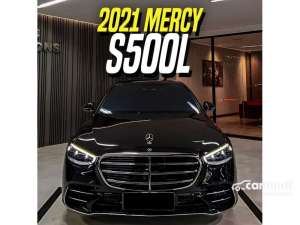 Jual bekas 2021 Mercedes-Benz S500 L 3.0 AMG Sedan Black on Brown Executive Mercy S500L S 500 Hitam,lokasi di DKI Jakarta