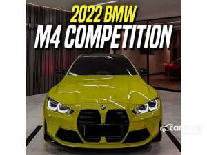 Jual bekas 2022 BMW M4 3.0 Competition Coupe Yellow on Orange M4 Comp M4C Kuning,lokasi di DKI Jakarta