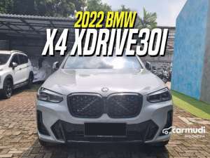 Jual bekas 2022 BMW X4 2.0 xDrive30i M Sport SUV Grey on Brown xDrive Msport Abu-abu,lokasi di DKI Jakarta