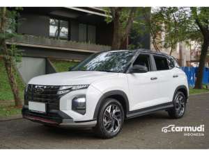 Jual bekas 2022 Hyundai Creta 1.5 Prime SUV Twin-Tone Panoramic ODo 34 Rbuan DP RENDAH,lokasi di Banten