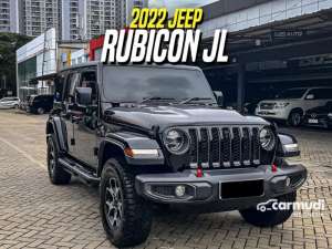 Jual bekas 2022 Jeep Wrangler 2.0 Rubicon Unlimited 4 Door SUV JL Black Hitam,lokasi di DKI Jakarta