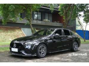 Jual bekas 2022 Mercedes-Benz C300 2.0 AMG Line Sedan W206 M254 EQ-Boost Odo 3 Rbuan LIKE NEW DP RENDAH,lokasi di Banten