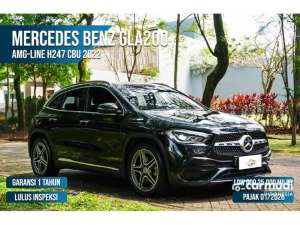 Jual bekas 2022 Mercedes-Benz GLA200 1.3 AMG Line SUV Odo 25 Rbuan DP RENDAH,lokasi di Banten