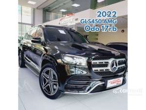 Jual bekas 2022 Mercedes-Benz GLS450 3.0 AMG Line 4MATIC SUV Black ATPM Mercy GLS 450 Hitam,lokasi di DKI Jakarta