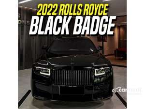 Jual bekas 2022 Rolls-Royce Ghost 6.7 Sedan Black Badge Edition Rolls Royce Hitam,lokasi di DKI Jakarta