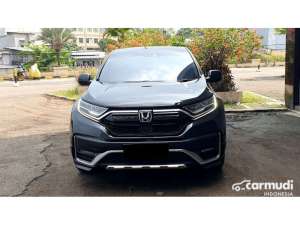 Jual bekas 2023 Honda CR-V 1.5 Turbo Prestige SUV hitam sunroof km 32 ribuan,lokasi di DKI Jakarta