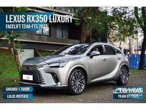 Jual bekas 2023 Lexus RX 350 2.4 Luxury SUV T24A-FTS Odo 26 Rbuan DP RENDAH,lokasi di Banten