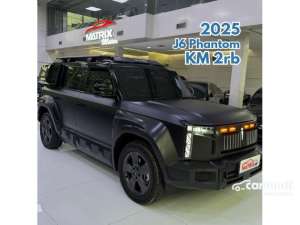 Jual bekas 2024 Chery Omoda J6 0.0 EV IWD SUV Phantom Edition Black iCar 03 Electric Listrik Hitam,lokasi di DKI Jakarta