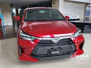 Jual bekas 2025 Toyota Agya 1,2 G Hatchback Merah Harga Termurah,lokasi di Jawa Barat