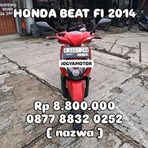 Jual bekas honda beat fi 2014 berkualitas,lokasi di Tangerang Selatan
