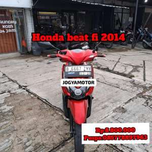 Jual bekas honda beat FI tahun 2014 cash,lokasi di Tangerang Selatan