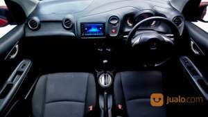 Jual bekas Honda Brio E AT 2014 Merah,lokasi di Kota Palembang