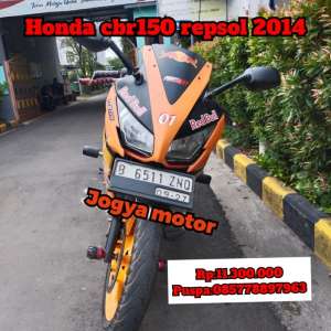 Jual bekas honda cbr 150 repsol 2014 cash,lokasi di Tangerang Selatan