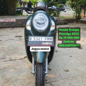 Jual bekas Honda Scoopy Prestige th 2023 motor bekas berkualitas jogyamotor,lokasi di Tangerang Selatan