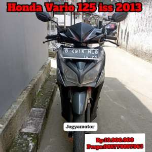 Jual bekas honda vario 125 cbs iss 2013 cash,lokasi di Tangerang Selatan