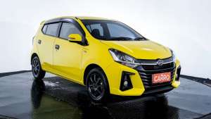 Jual bekas JUAL Daihatsu Ayla 1.2 X AT 2022 Kuning,lokasi di Jakarta DKI