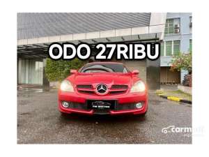 Jual bekas Mercedes Benz SLK300 Grand Edition Cabriolet 2010 AT 3.0, Odo 27Ribu, Pajak Panjang,lokasi di DKI Jakarta