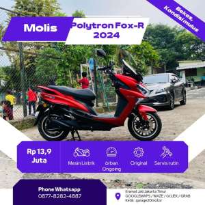 Jual bekas Molis Polytron Fox R Tahun 2024,lokasi di Jakarta Timur