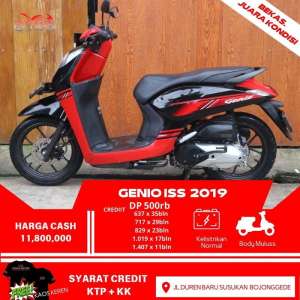Jual bekas Motor Honda GENIO CBS ISS 2019 SURAT LENGKAP Motor SIap Pake Jarak jauh,lokasi di Kab. Bogor