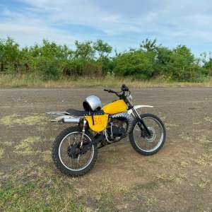 Jual bekas Mtr trail vintage modif dt100 basic rxs,lokasi di Jakarta Timur