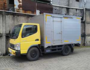 Jual bekas MULUSbanBARU MURAH CDE bok Mitsubishi Coltdiesel engkel FE71 box 2016,lokasi di Jakarta DKI