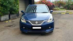 Jual bekas Suzuki Baleno Hatchback AT 2018 biru matic,lokasi di Jakarta DKI