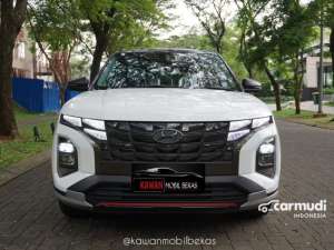 Jual bekas TDP 55jtHyundai CRETA 1.5 PRIME TWO-TONE PANORAMIC AT 2022 Putih Kondisi Istimewa Dan Dijamin Siap Pakai kawanmobilbekasn,lokasi di Banten