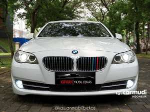 Jual bekas TDP 60jtBMW 528i 2.0 F10 LUXURY RSE AT 2014 Putihn Kondisi Istimewa Dan Dijamin Siap Pakai kawanmobilbekas,lokasi di Banten