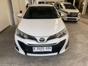 Jual bekas TOYOTA YARIS G 1.5 AT 2020 PUTIH - LOW KM,lokasi di Banten
