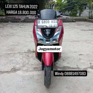 Jual bekas YAMAHA LEXI 125 TAHUN 2022,lokasi di Tangerang Selatan