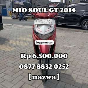 Jual bekas yamaha mio soul gt 2014 berkualitas,lokasi di Tangerang Selatan